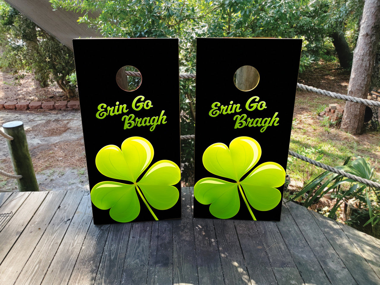 ERIN GO BRAGH CORNHOLE BOARDS / SET/ Set