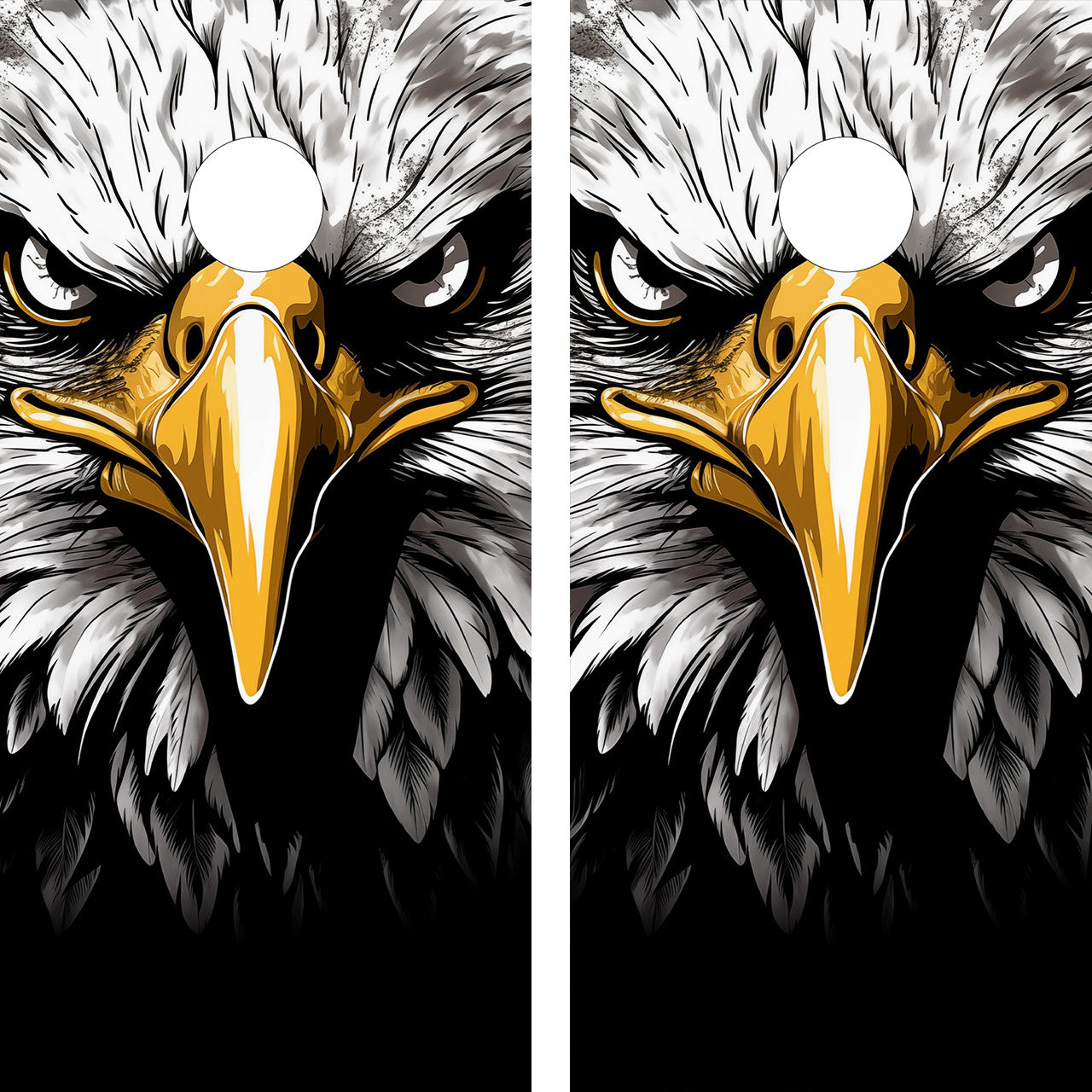 EAGLE CORNHOLE BOARDS / SET- DESIGN 2 / Set