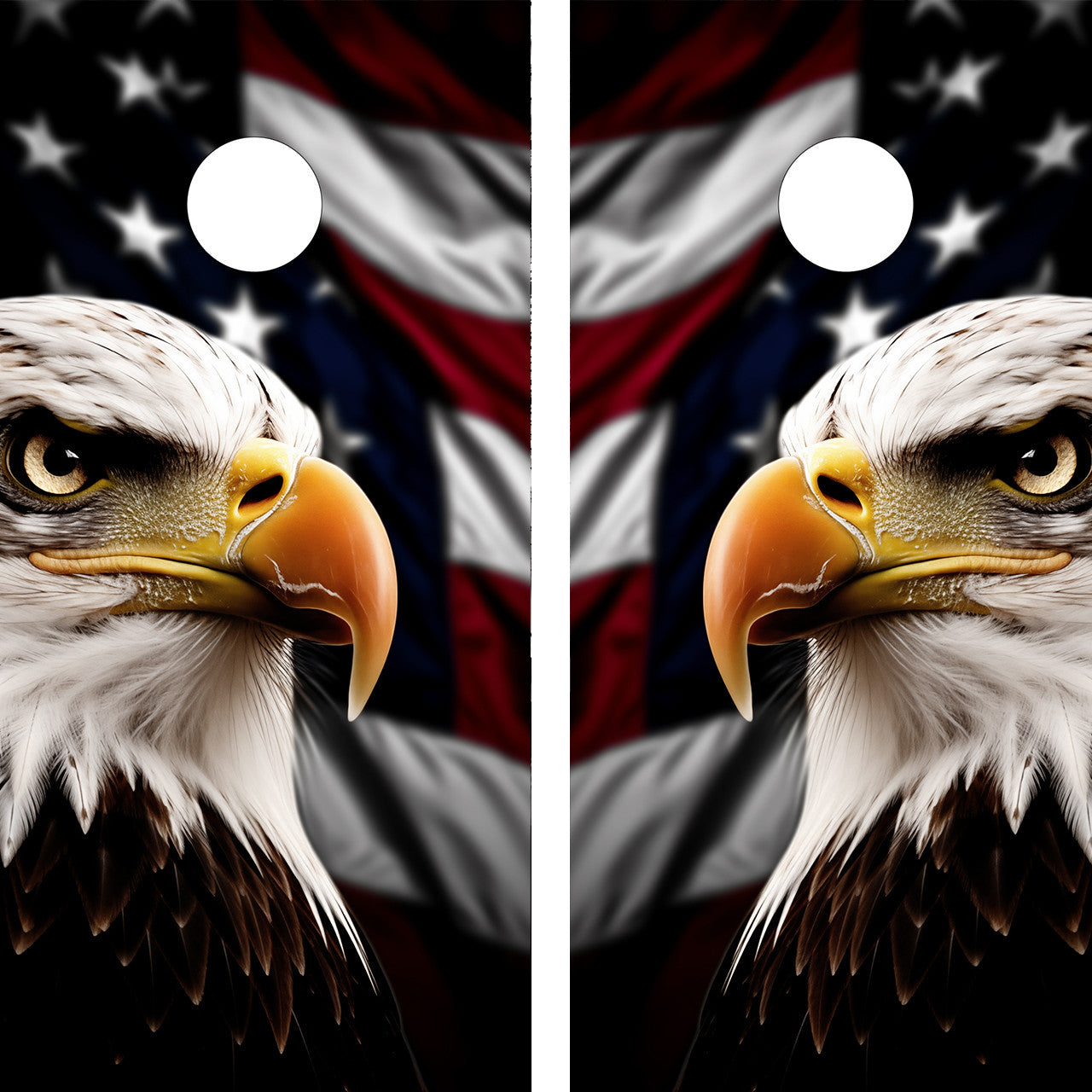 EAGLE CORNHOLE BOARDS / SET- DESIGN 3 / Set