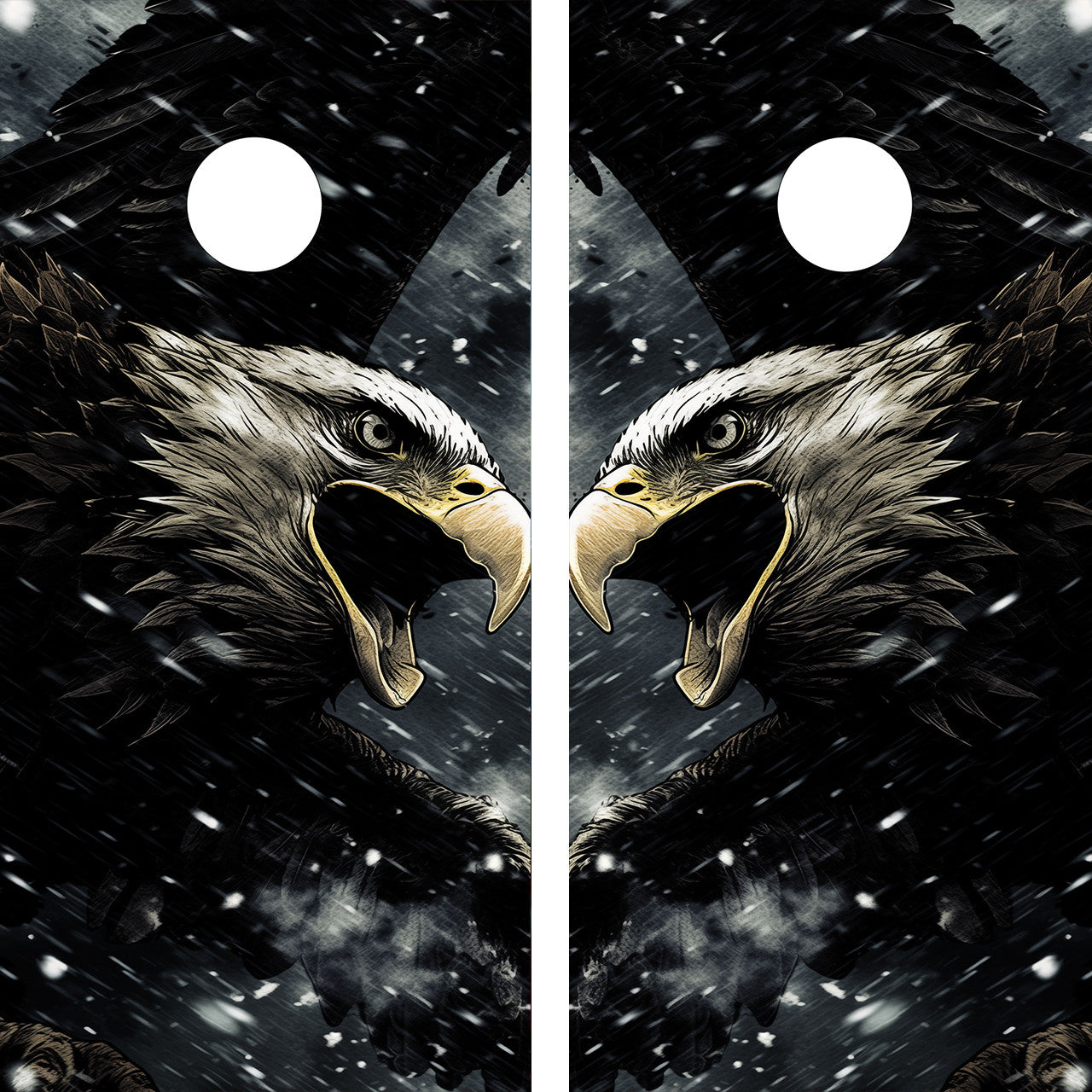 SOARING EAGLE CORNHOLE BOARDS / SET- DESIGN 5 / Set