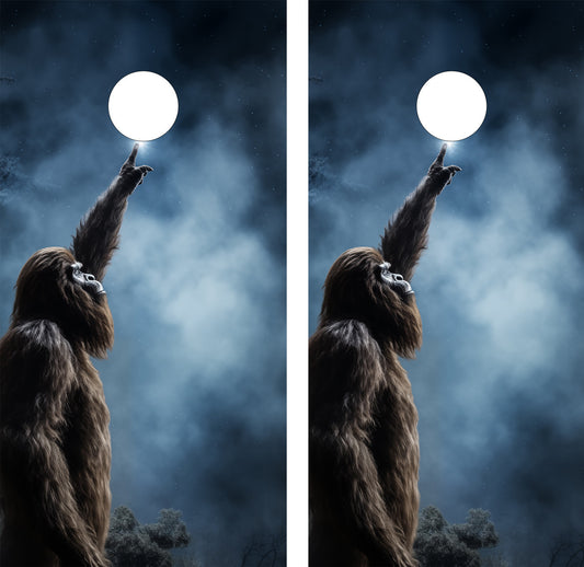 WILD BIGFOOT CORNHOLE BOARDS / SET- DESIGN 1 / Set