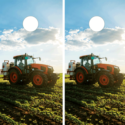 FARM TRACTOR CORNHOLE BOARDS / SET/ Set